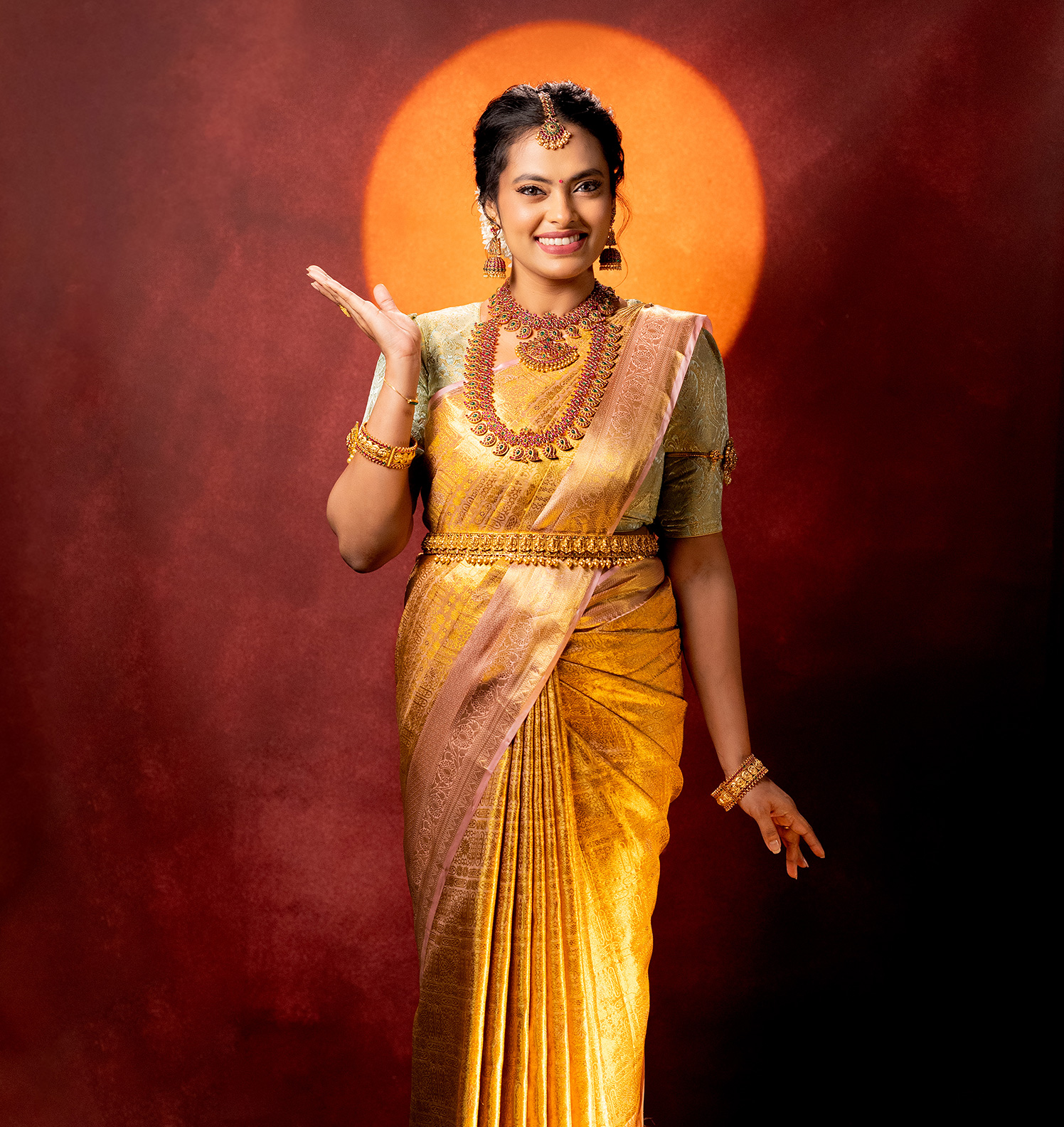Kanchipuram silk saree
